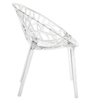 Krzesło Coral transparent