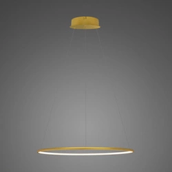 Lampa wisząca Ledowe Okręgi No.1 40cm 4k złota 