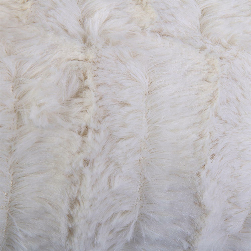 Koc Furry 120x150cm biały z uchwytem