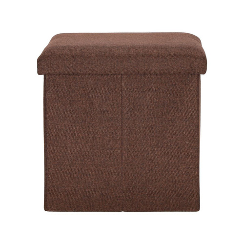 Pufa Intesi Vels Vintage brązowa