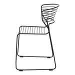 Krzesło Hilly czarne