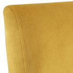 Fotel Cloe VIC żółty