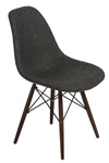 Krzesło P016W Pattern szar-pepitka /dark