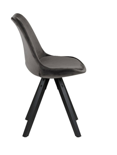 Krzesło Dima VIC dark grey /black
