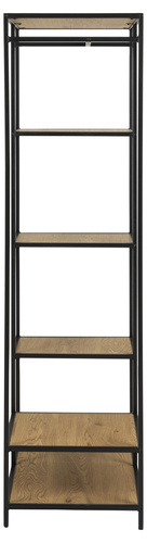 Garderoba Seaford dąb/czarny