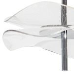 Lampa wisząca chrom Mariposa 3000K