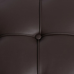 Fotel BA1 skóra naturalna brązowa