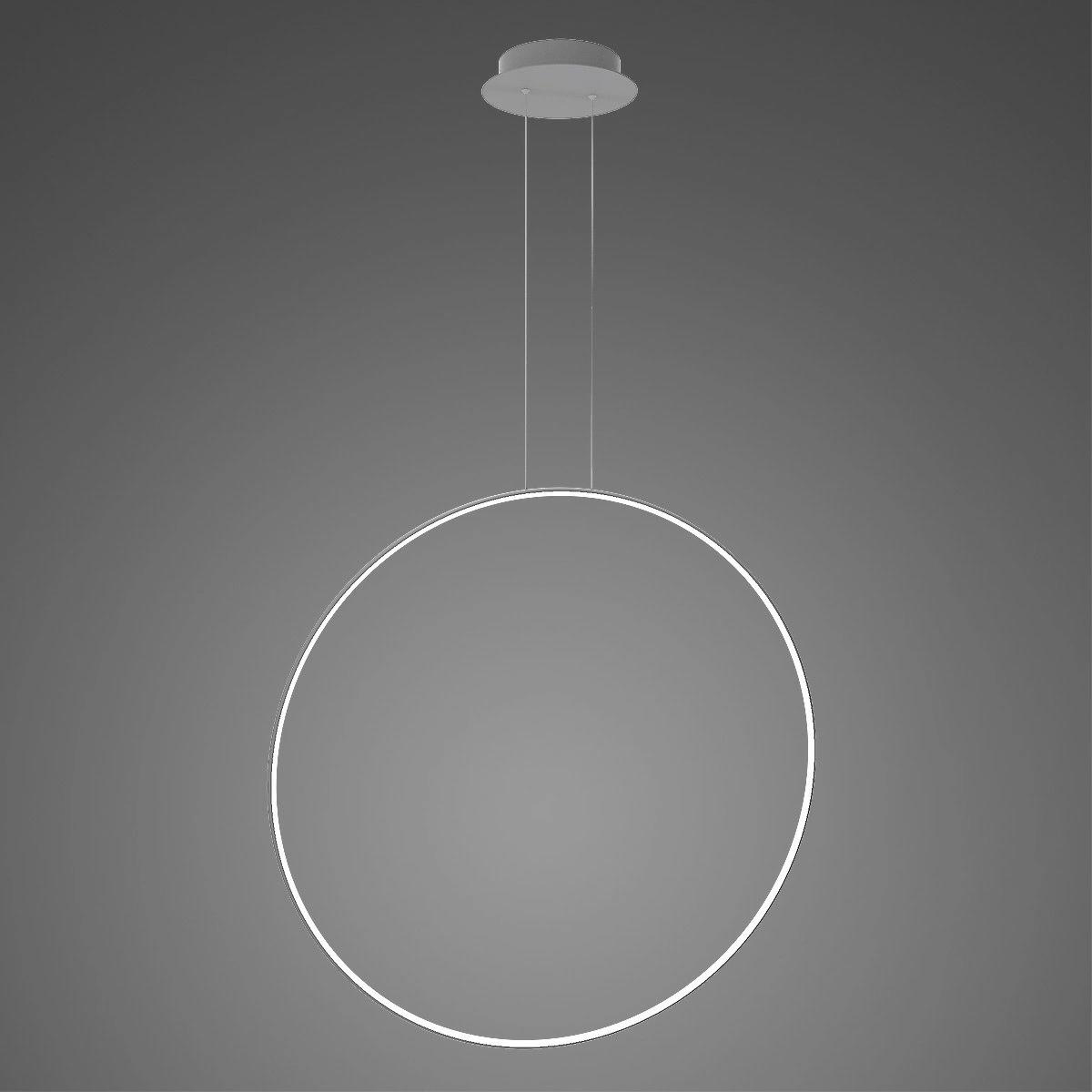 LED-Hängeleuchte Ledowe Okręgi No.1 X 100cm 3k silber Dali