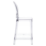 Stołek barowy Viki transparentny