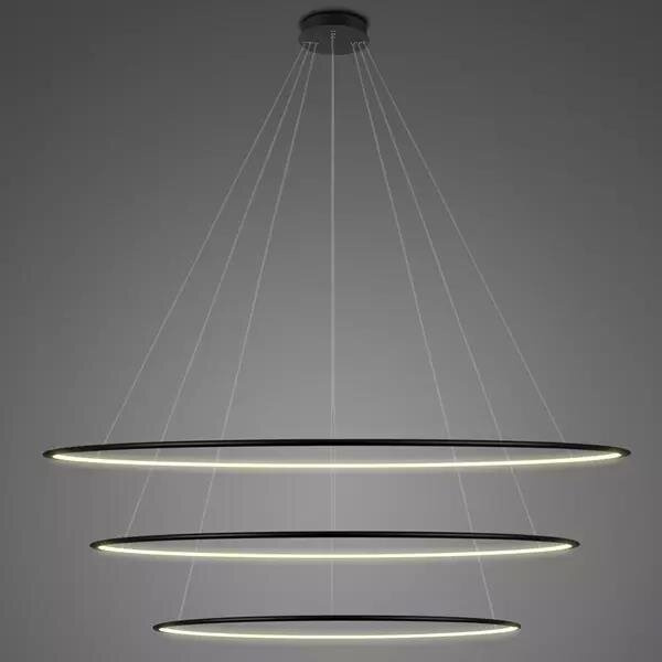 LED-Hängeleuchte Ledowe Okręgi No.3 180cm 3k schwarz Dali