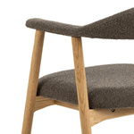 Krzesło Addi  brązowe/ dąb Monza 40