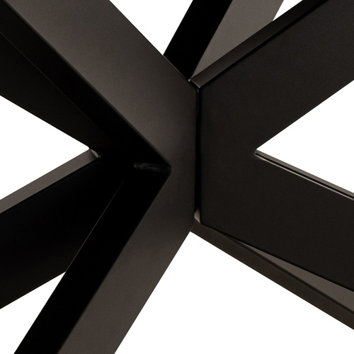 Stół Irwine 200/240cm brązowy/czarny