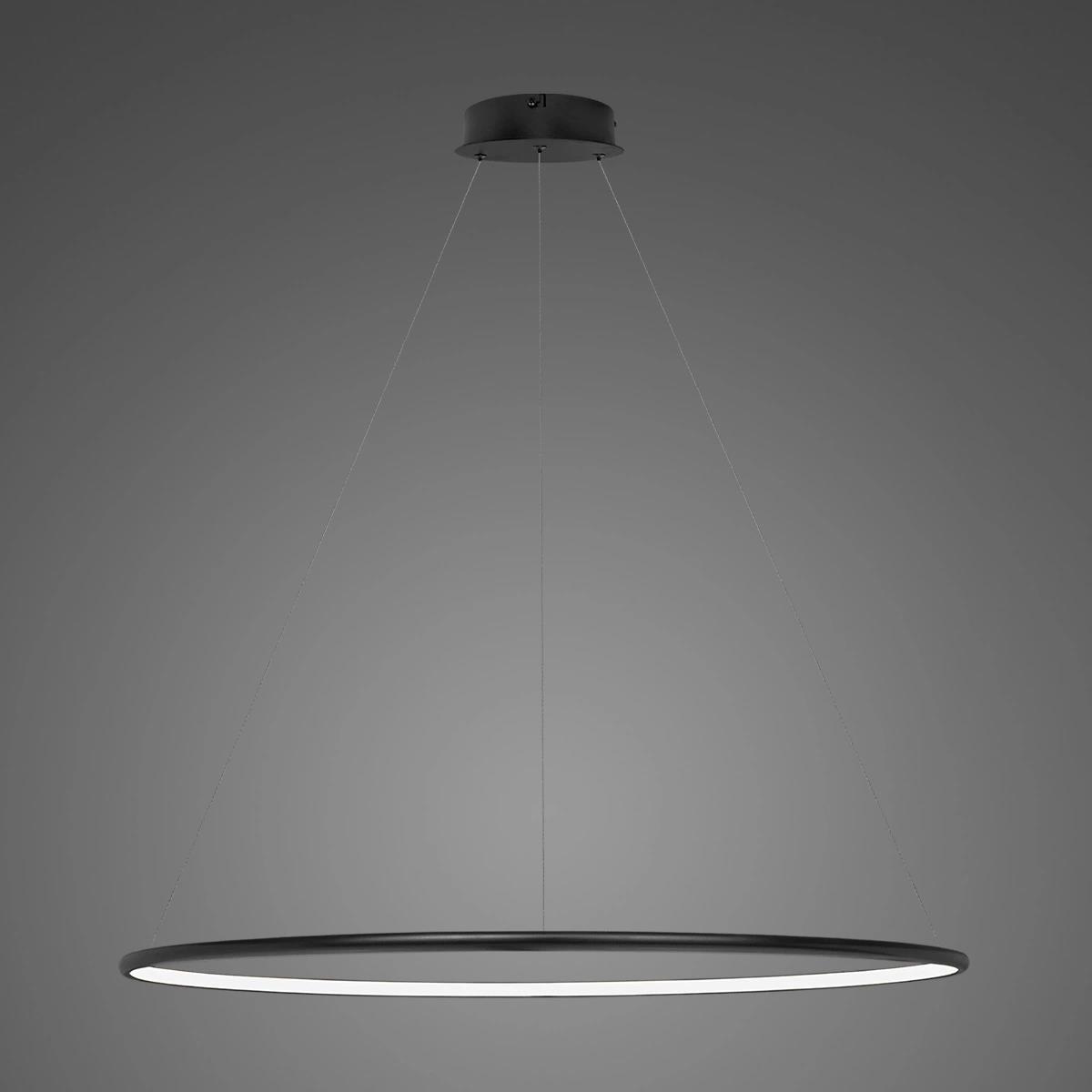 LED-Hängeleuchte Ledowe Okręgi No.1 100 4k schwarz Dali