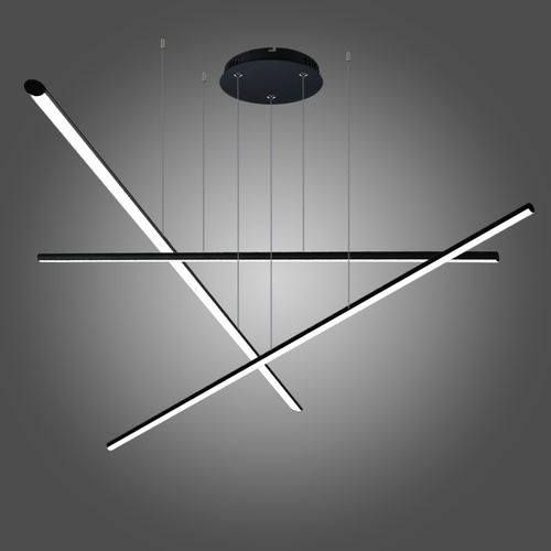 Lampa wisząca LINEA No.3PB 100cm 3k czarna Altavola Design