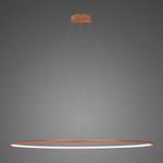 Lampa wisząca Ledowe Okręgi No.1 150cm 4k miedziana 