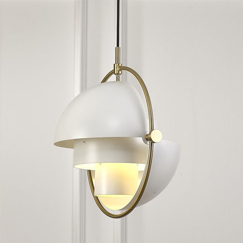 Lampa wisząca MOBILE biała 38 cm