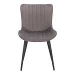 Krzesło Roxino VIC szare pasy pionowe