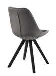 Krzesło Dima VIC dark grey /black