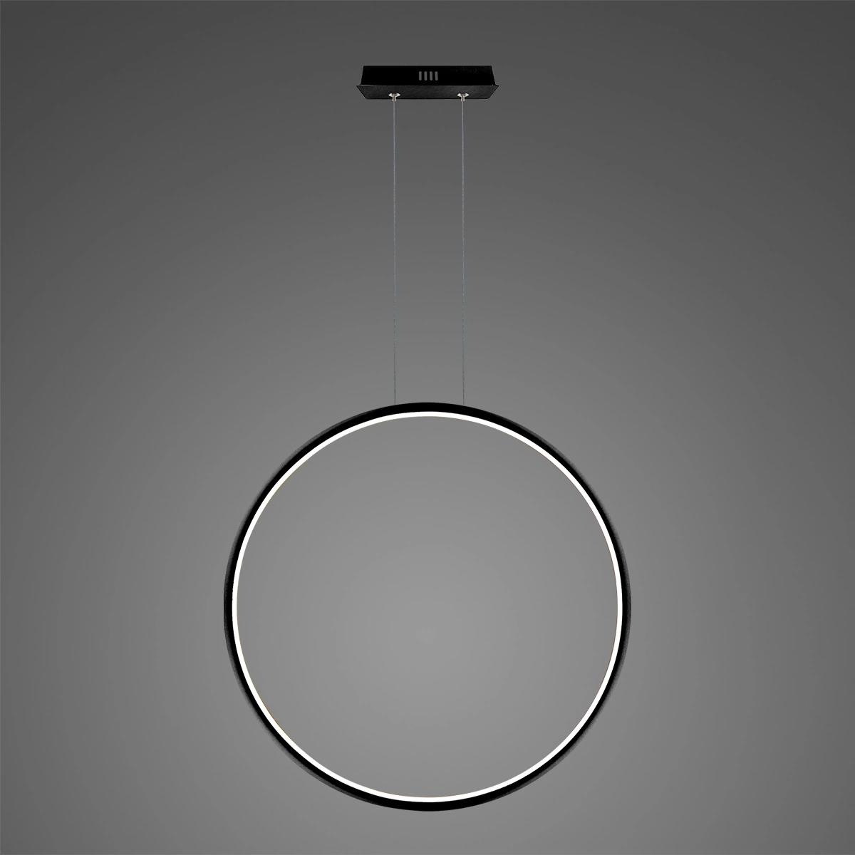 Moderne LED-Leuchte Okręgi No.1 X 100cm schwarz 4k Dali