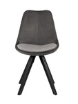 Krzesło Dima VIC dark grey /black