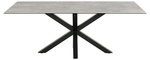 Stół Heaven 200cm szary/czarny