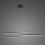 Lampa wisząca Ledowe Okręgi No.4 CO4 80 60 40 40 4k czarna 
