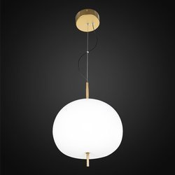Złota lampa wisząca LED Apple P