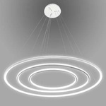Lampa wisząca Ledowe Okręgi No.3 80cm 4k biała Dali