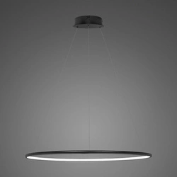 Lampa wisząca Ledowe Okręgi No.1 80cm 3k 43W czarna