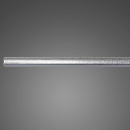 Lampa wisząca Linea No.1B 120cm 4k srebrna ściemnialna