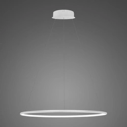 Lampa wisząca Ledowe Okręgi No.1 60cm 3k biała ściemnialna 