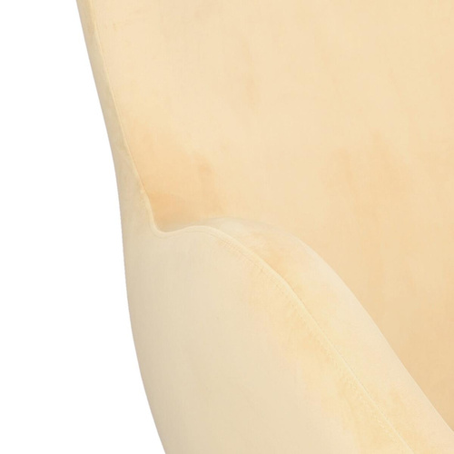 Fotel Jajo Velvet beżowy