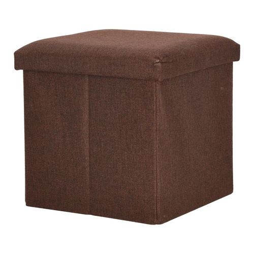 Pufa Intesi Vels Vintage brązowa