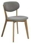 Krzesło Minsk szare/ dąb