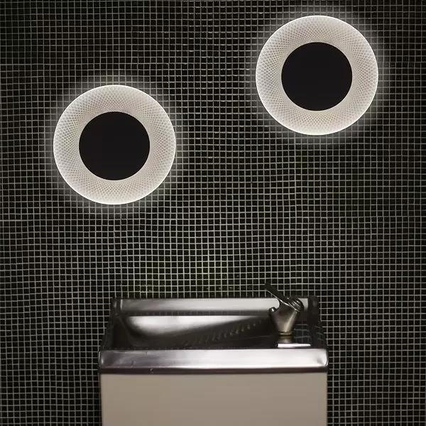LED-Wandleuchte Acrilico 4k No.1 – Befestigungsdetail