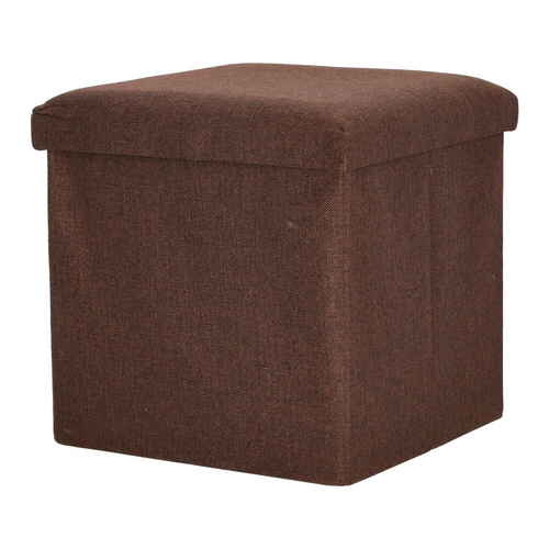 Pufa Intesi Vels Vintage brązowa