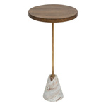 Stolik Neith drewno/marmur