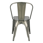 Krzesło Paris metaliczne inspirowa ne Tolix