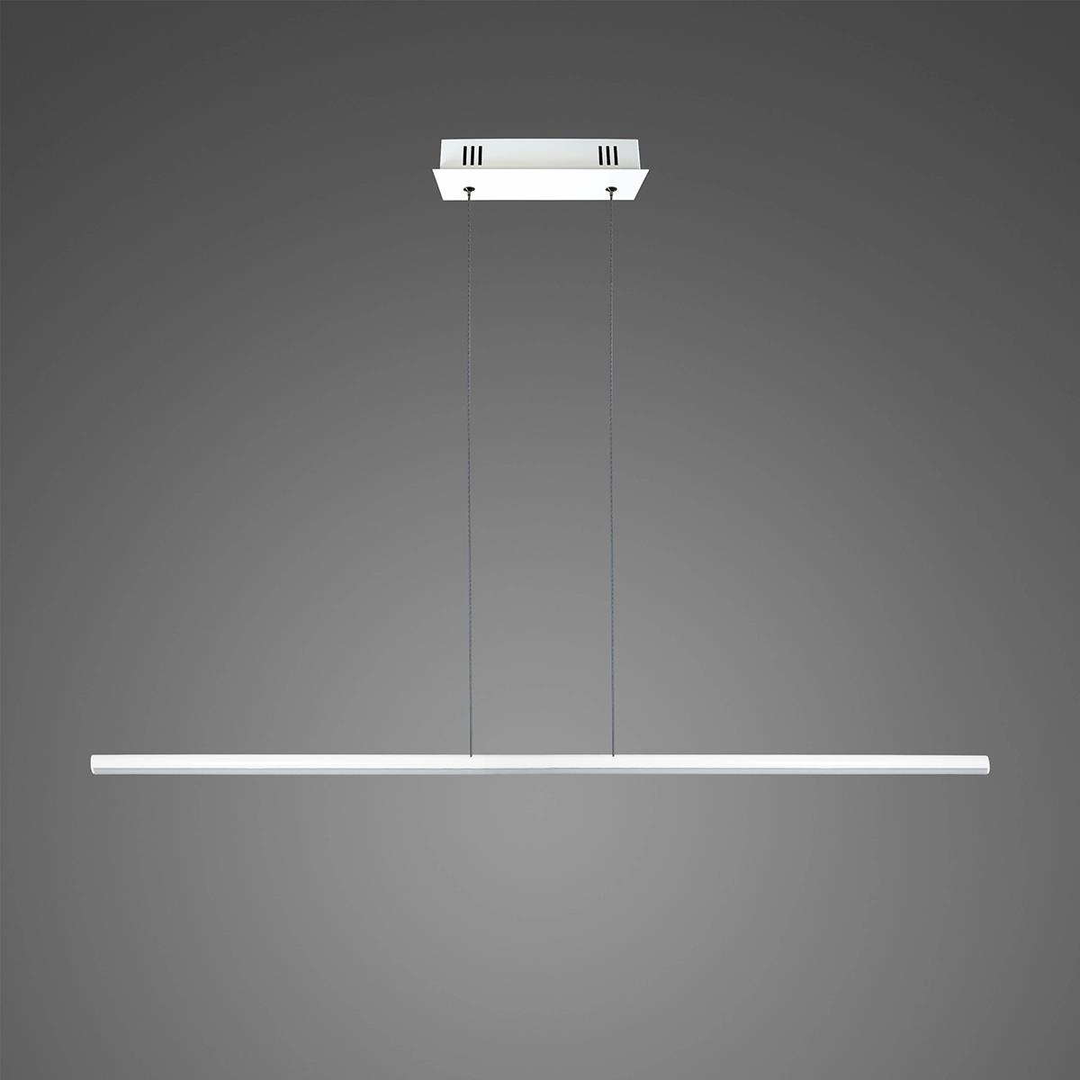 Hängeleuchte Linea No.1 100cm weiß – Gesamtansicht