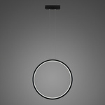 Lampa wisząca Ledowe Okręgi No.1 X 60cm 3k czarny