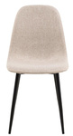 Krzesło Celia beżowe/ czarne