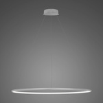 Lampa wisząca Ledowe Okręgi No.1 100cm 3k srebrna Dali