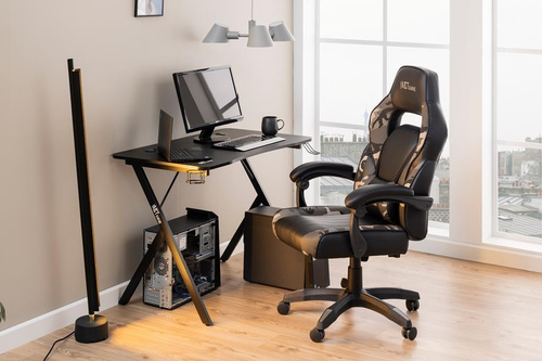 Fotel biurowy Canyon czarno-szary