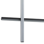 Lampa wisząca ASTA-8 LED czarna 120 cm