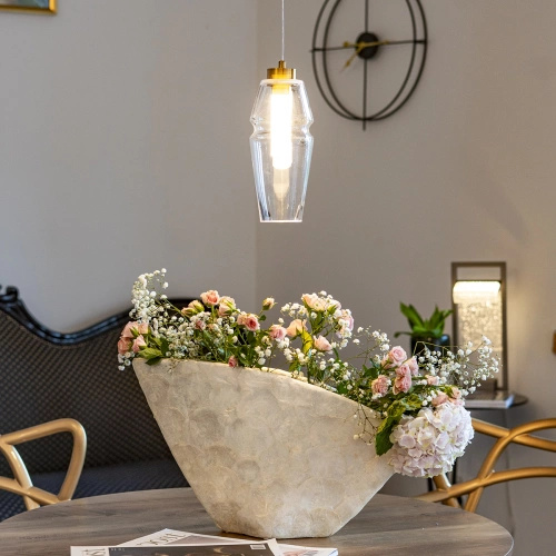  Lampa wisząca - Opal transparentny
