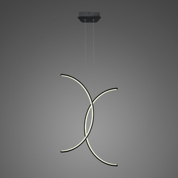 Lampa Ledowa Infinity No. 2 100 cm in 3k czarna Altavola Design