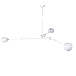 Lampa wisząca ASTRONOMY-3 biała 175 cm