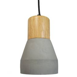 Lampa wisząca CONCRETE szary beton 12 cm