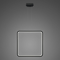 Lampa wisząca Ledowe Kwadraty No.1 X 80 4k czarna ściemnialna 