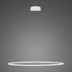 Lampa wisząca Ledowe Okręgi No.1 100cm 3k biała